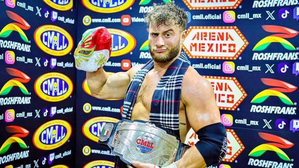 MJF hizo de las suyas en la México Catedral (CMLL)