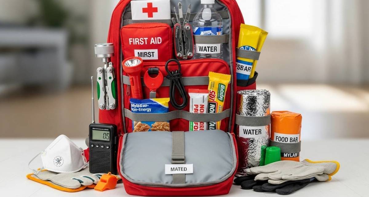 Mochila de emergencia en caso de sismos (Google AI Studio)