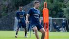 Aaron Ramsey, en un entrenamiento (@PumasMX)