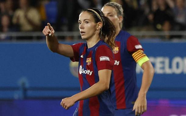Aitana y Alexia Putellas volvieron a brillar (Foto: Reuters)