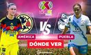 Consulta la previa de América vs. Puebla Femenil para ver EN VIVO Jornada 6 Apertura 2025. Diseño: Abigail Sequera