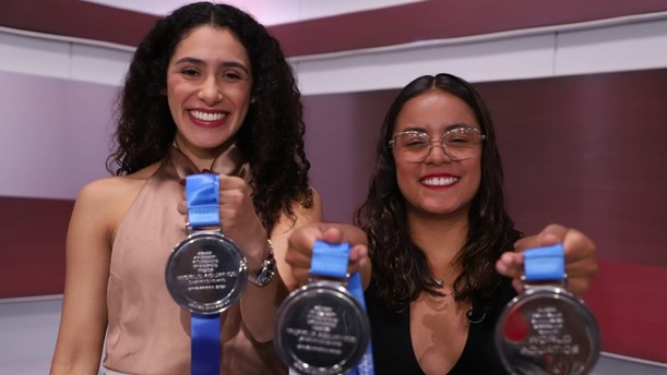 Gabriela Agúndez y Alejandra Estudillo, guerreras del agua (FOTOS: Octavio Hoyos)
