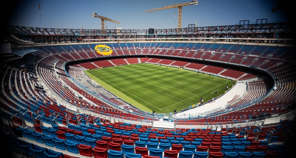 Así luce el Camp Nou tras los trabajos de remodelación (X @FCBarcelona_cat)