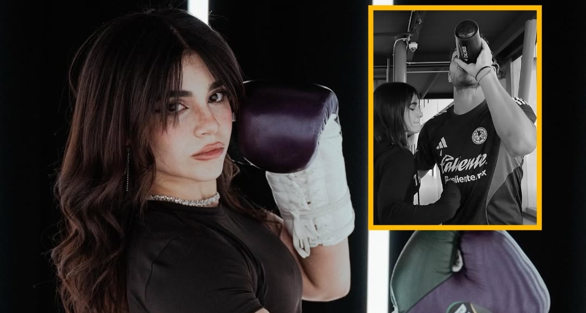 Alana Flores dio un tremendo gancho a Sebastián Cáceres (@alanafloresf)
