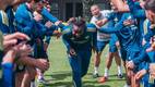 Allan Saint-Maximin recibe 'bienvenida' de sus compañeros (@ClubAmerica)