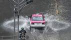 La Ciudad de México está siendo víctima de las lluvias (AFP)