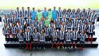Rayados se tomó la foto oficial junto a las Rayadas. (Foto: Jorge López)
