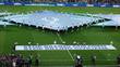 La Supercopa de la UEFA sirvió como marco de protesta (Reuters)