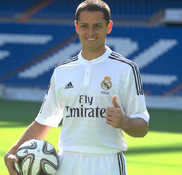 Chicharito fue parte del Real Madrid. (Foto: Real Madrid)