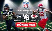 Consulta la previa de Seahawks vs. Chiefs para ver EN VIVO Semana 2 pretemporada NFL 2025. Diseño: Abigail Sequera