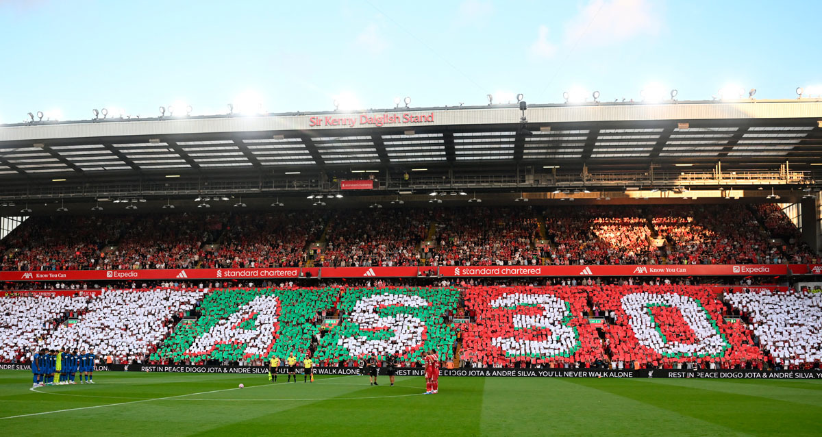 Diogo Jota fue recordado en la primera fecha de la Premier League. (Foto: AFP)