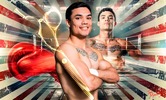 Misael Cabrera lucha por el triunfo en el WBC Riyadh Season Boxing Grand Prix (Tom Mendoza)
