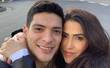 Raúl Jiménez junto a su esposa (INSTAGRAM @danielabassom)