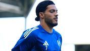Raúl Jiménez este sábado ante Eintracht Frankfurt (X: @Fulham)