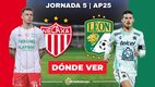 Rivalidad Necaxa-León Jornada 5 Apertura 2025