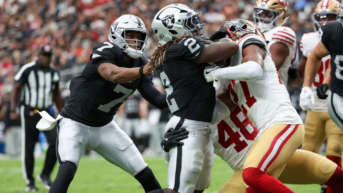 San Francisco se impuso a Las Vegas por un gol de campo (AFP)