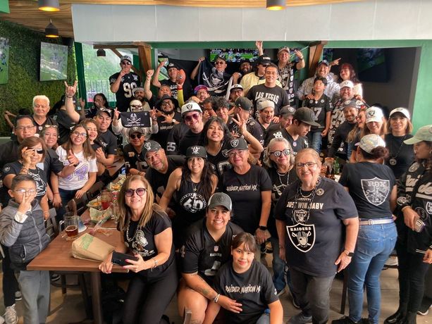 Las Vegas Raiders recibió un gran apoyo de los aficionados en México