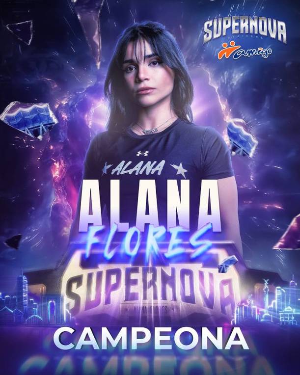 Alana Flores, campeona de Supernova (@SupernovaStrikers)