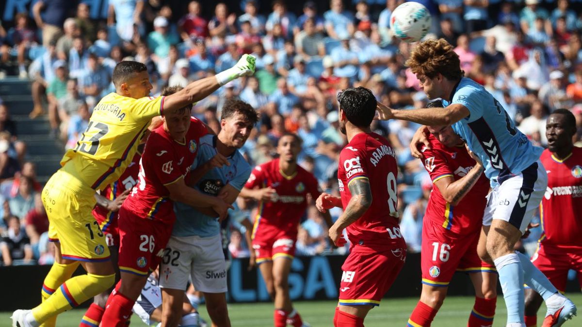 Resumen del partido Celta de Vigo vs Getafe (0-2). GOLES"
