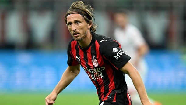 Modric debutó de forma oficial con AC Milan (Reuters)