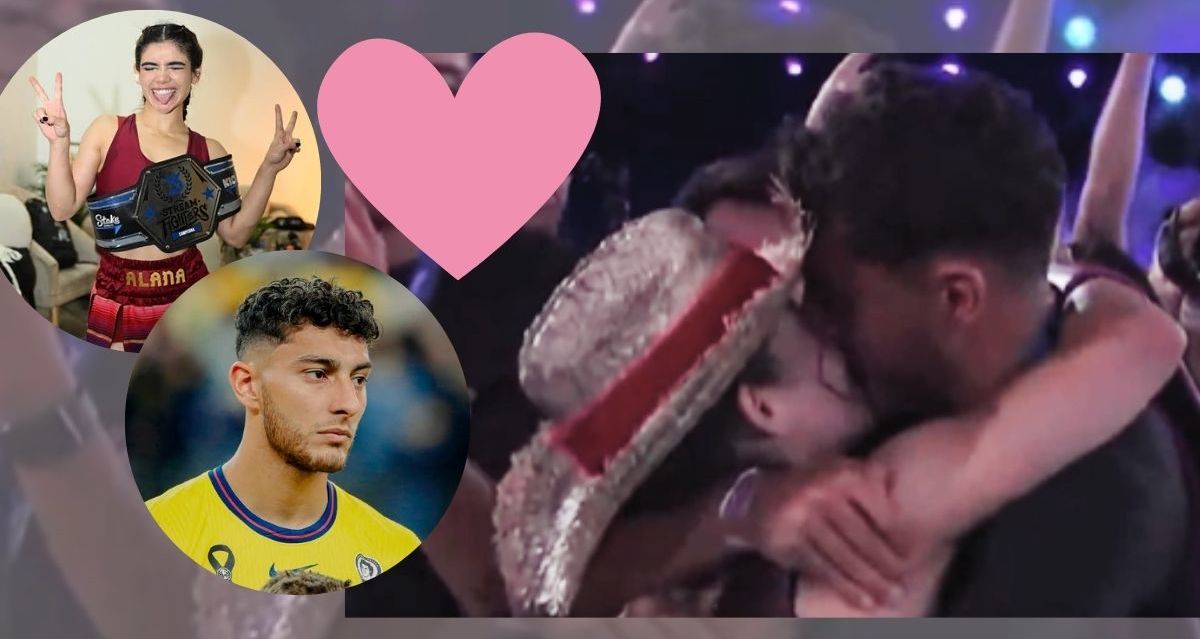 Sebastián Cáceres celebra de una manera romántica triunfo de Alana