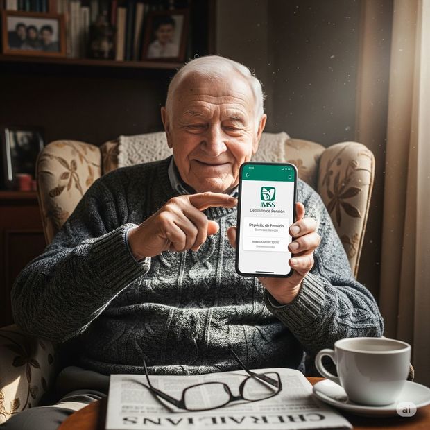 Los adultos mayores tienen acceso a su pensión del IMSS gracias a sus años de trabajo. Foto: MedioTiempoIA