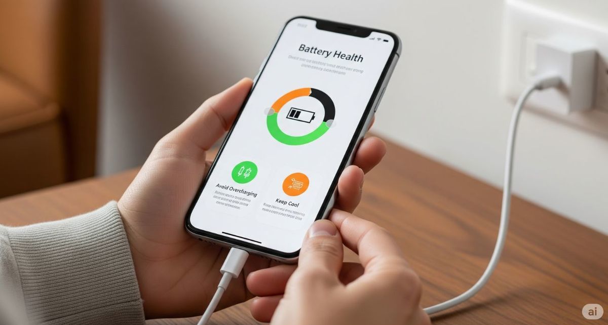Consejos para mantener la batería de tu celular sana y duradera en 2025. Foto:MedioTiempoIA