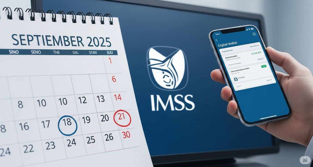 ¿Cuándo depositan la pensión IMSS de septiembre 2025? Esto debes saber. Foto: MedioTiempoIA