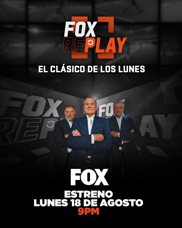 'FOX Replay', el nuevo programa de futbol en México (Cortesía)