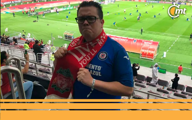 Franco Escamilla, aficionado de Cruz Azul. (Foto: Instagram @francoescamillaoficial)
