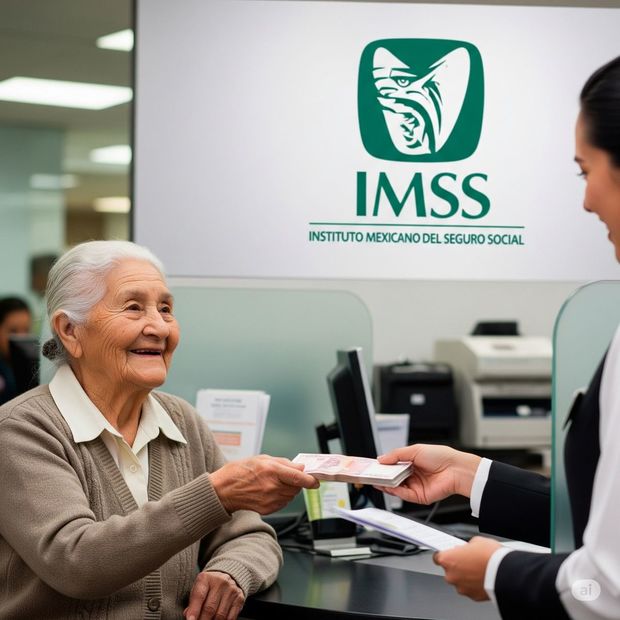 IMSS proporciona una pensión mensual a los adultos mayores. Foto: MedioTiempoIA