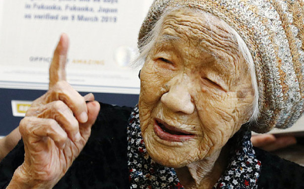 Tane Tanaka reveló el secreto de su longevidad. (FOTO: AFP)