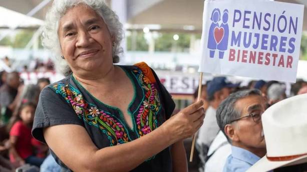 Beneficiaria de la Pensión Mujeres Bienestar (Gobierno de México)