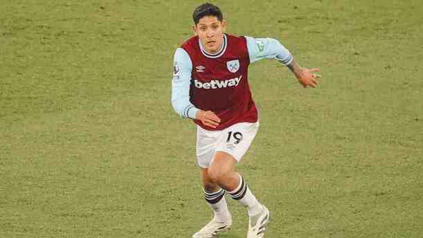 Edson Álvarez no tuvo minutos en el juego del West Ham (@WestHamEspanol)