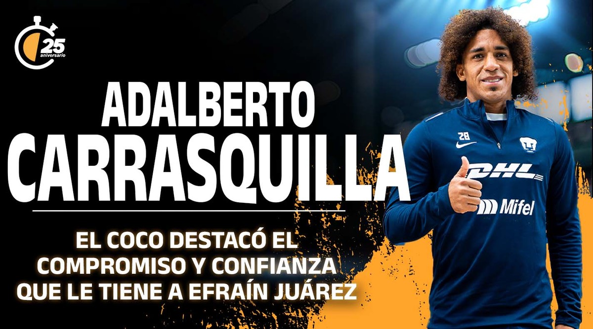 Coco Carrasquilla se comprometió con el proyecto de Efraín Juárez en Pumas: ‘Saca lo mejor de nosotros’
