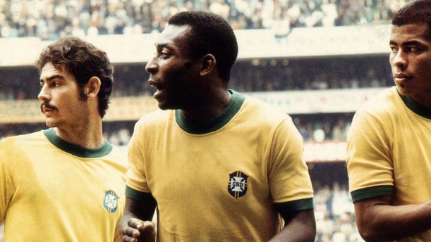 Jugadores de Brasil en el Mundial de 1970 (Mexsport)