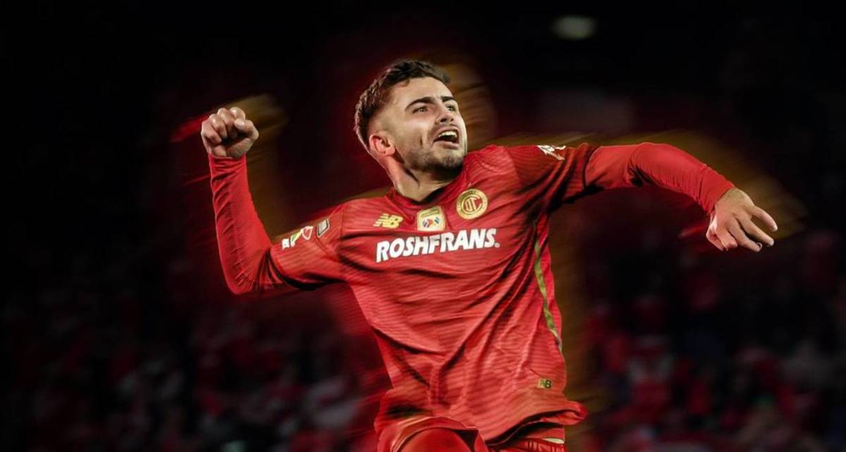 Santiago Simón, nuevo jugador del Toluca (@TolucaFC)