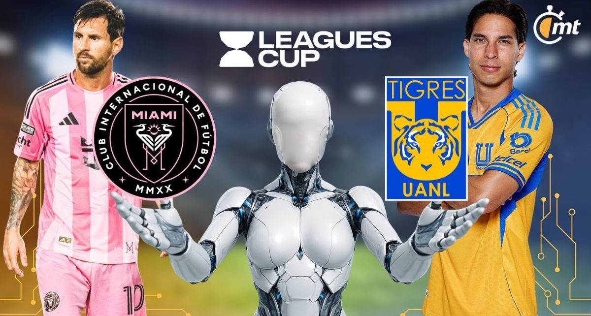 Tigres buscará el pase a semifinales en contra de Lionel Messi y compañia. La inteligencia artificial predice al ganador. FOTO (ESPECIAL)