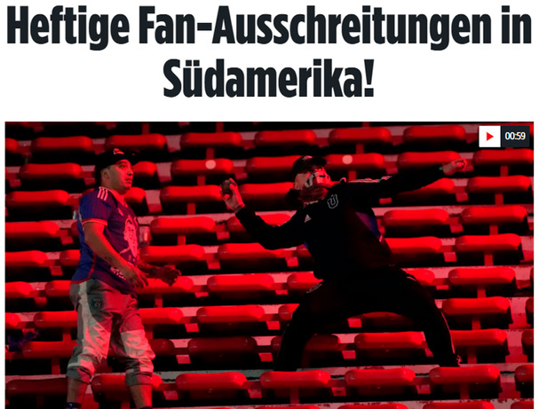Bild llevó la pelea en Argtnina.