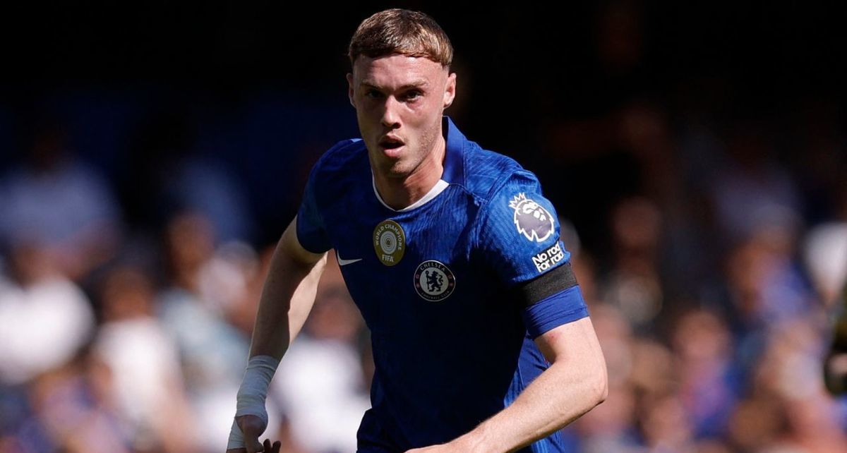 Cole Palmer con el Chelsea en el partido ante el Crystal Palace (Reuters)