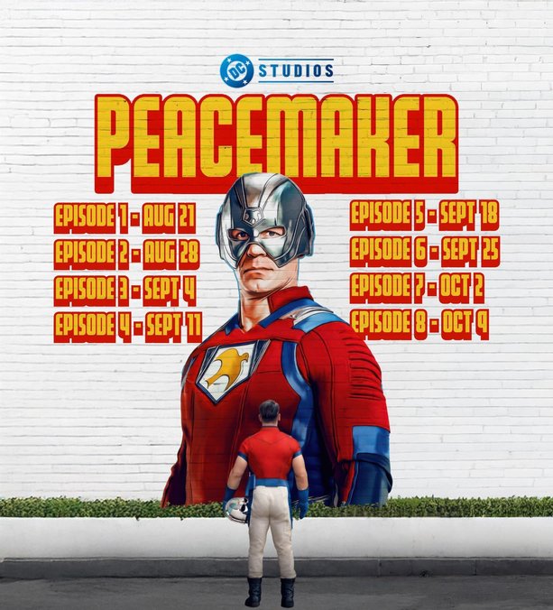 Conoce el calendario de episodios de la segunda temporada de Peacemaker. Foto: James Gunn/X