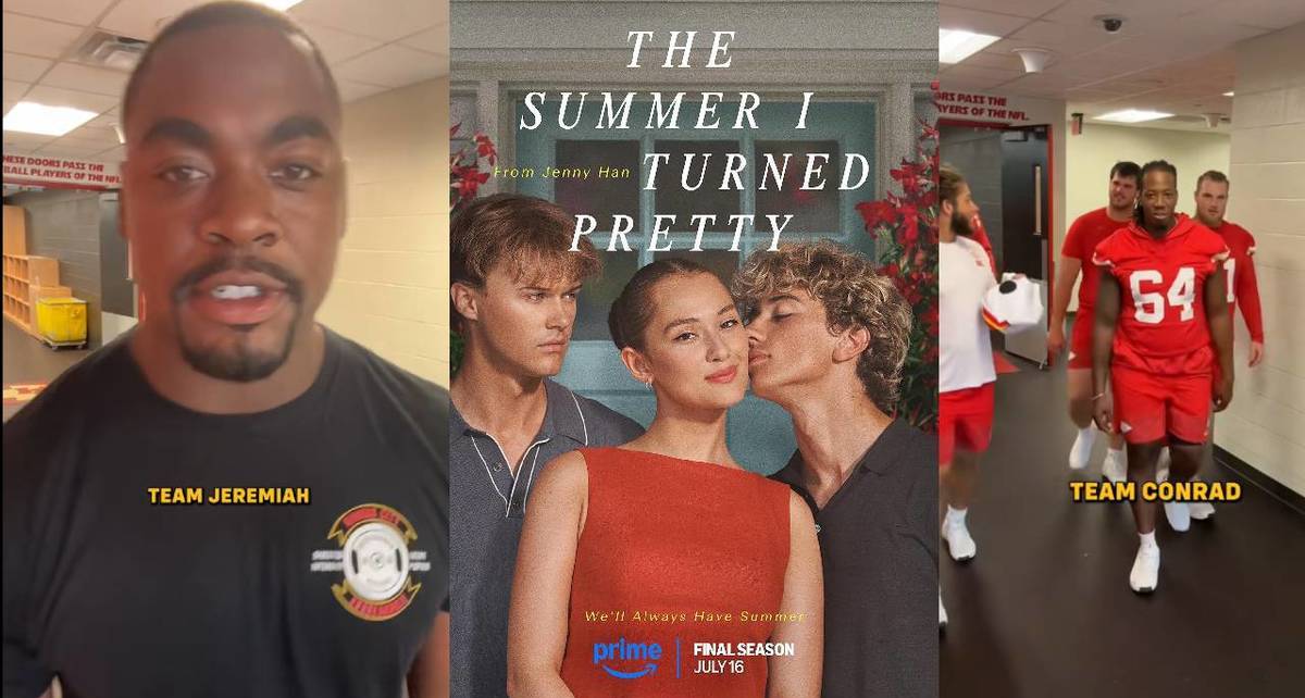 Jugadores de los Chiefs reaccionan  'The Summer I Turned Pretty'