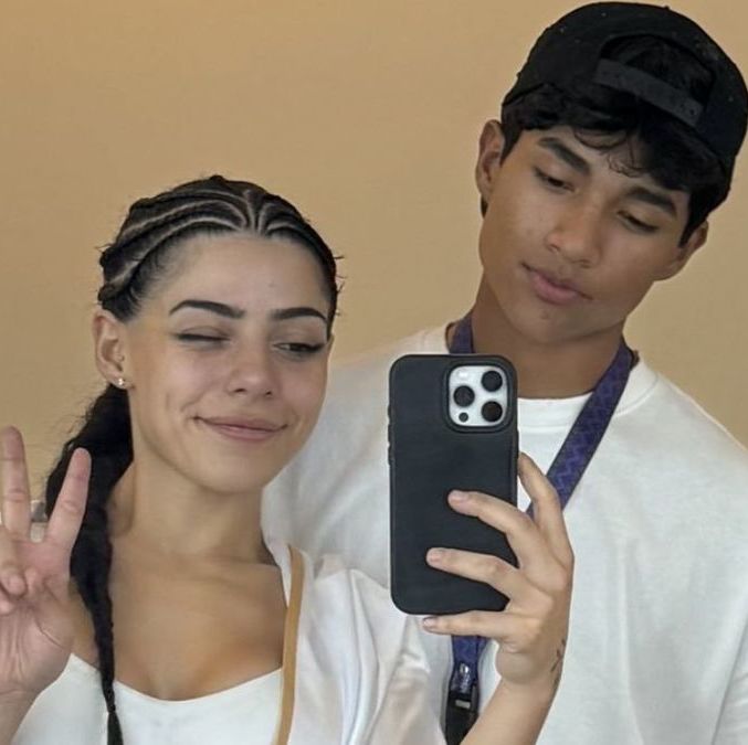 Milica y Ángel Avid (X: @milica_yb)