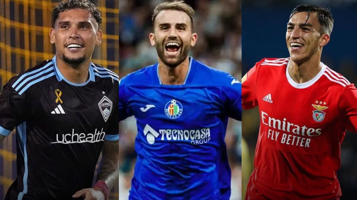 Rafael Navarro, Borja Mayoral y Petar Musa son opciones del Monterrey. (Foto: Especial)