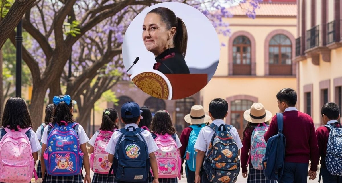 El calendario SEP establece que el regreso a clases será el mismo día del Primer Informe de Claudia Sheinbaum este 2025. (FOTO): Especial.