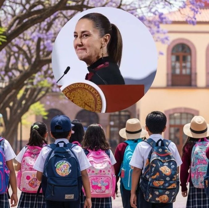 El calendario SEP establece que el regreso a clases será el mismo día del Primer Informe de Claudia Sheinbaum este 2025. (FOTO): Especial.