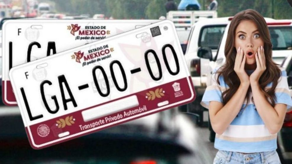¿Quiénes deben cambiar sus placas del Edomex en abril?