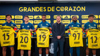 Santiago Baños habló en la presentación de los refuerzos del América. (Foto: Club América)