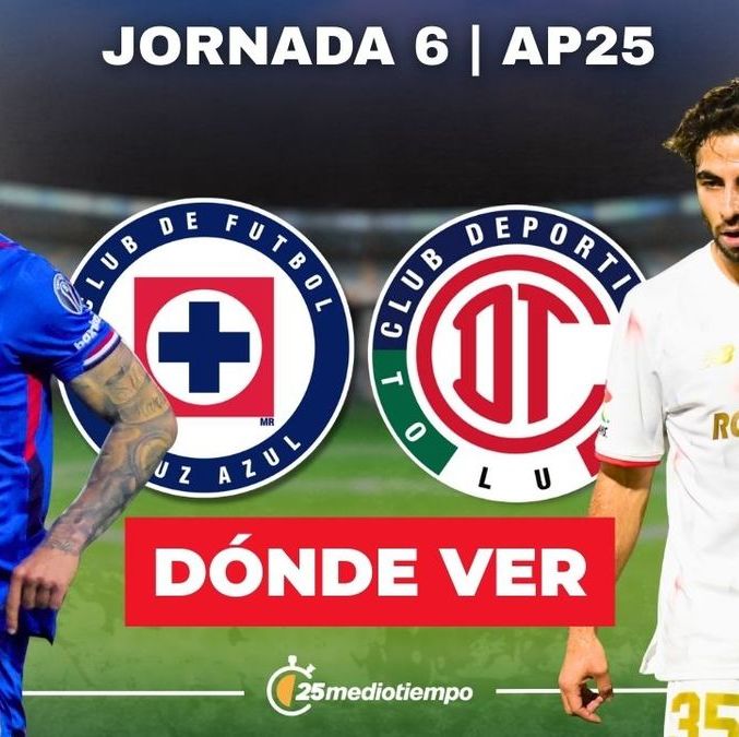 Rivalidad Cruz Azul vs. Toluca Jornada 6 Apertura 2025