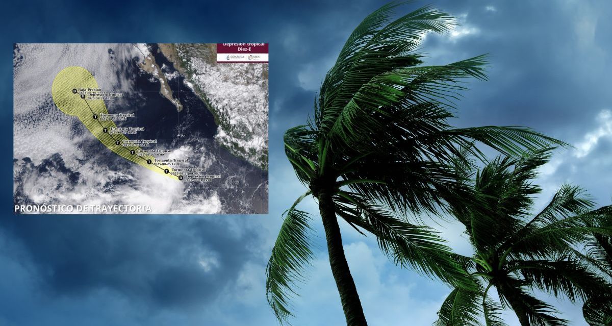 Se forma sistema tropical frente a Jalisco: ¿Cuándo se intensificará Diez-E?